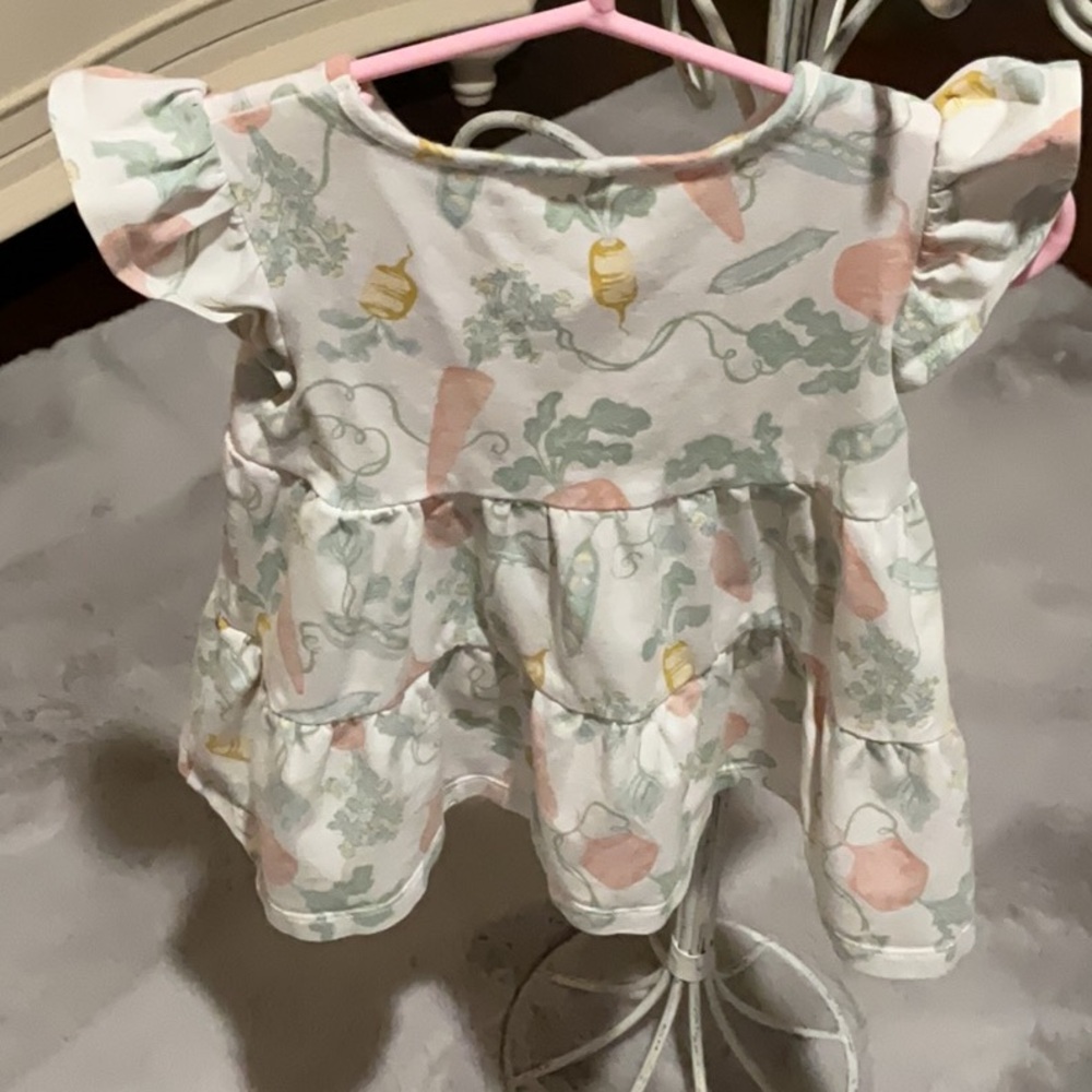 Adorable veggies dress